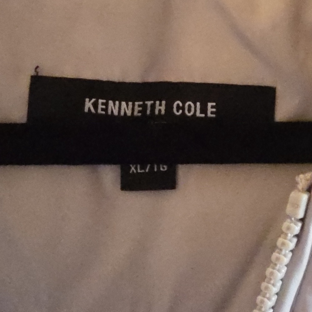 π£ Kenneth Cole NY Quilted Puffer π§₯ Coat π Tags XL Hood Zip/Snap/Tie PocketsβοΈ - Picture 9 of 10